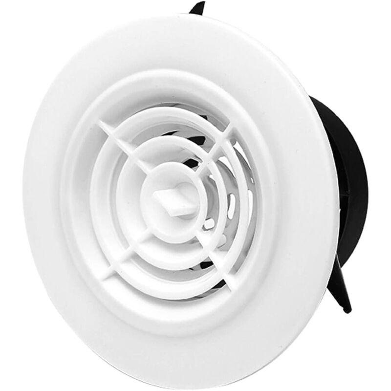 foto del prodotto griglia di ventilazione rotonda con flangia e zanzariera 75 mm sollbry