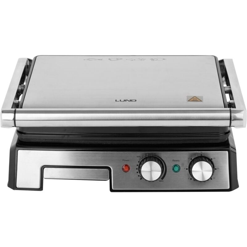 foto del prodotto griglia elettrica da tavolo, 2000w, 29,524cm - w-67457