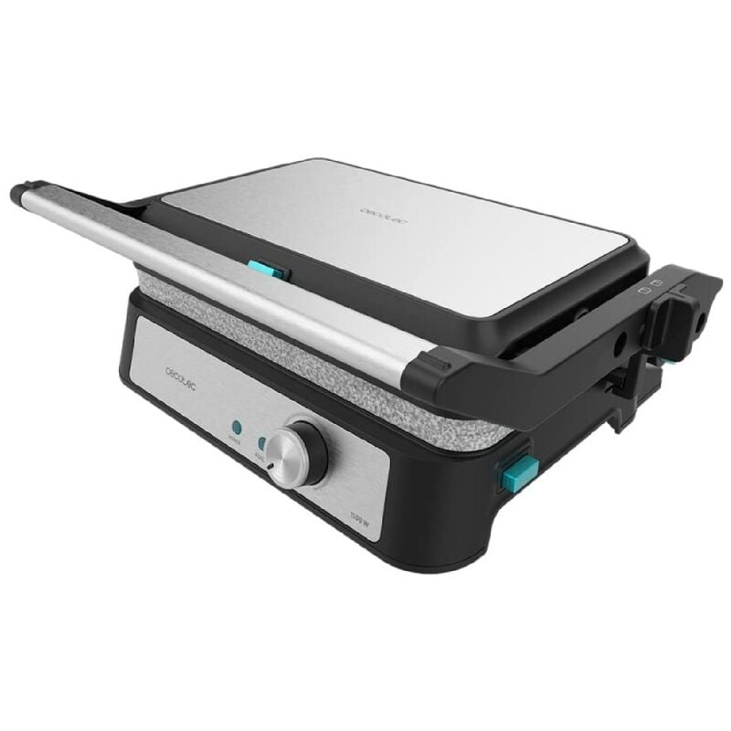 foto del prodotto griglia elettrica rock ngrill 1500 take clean stone cecotec