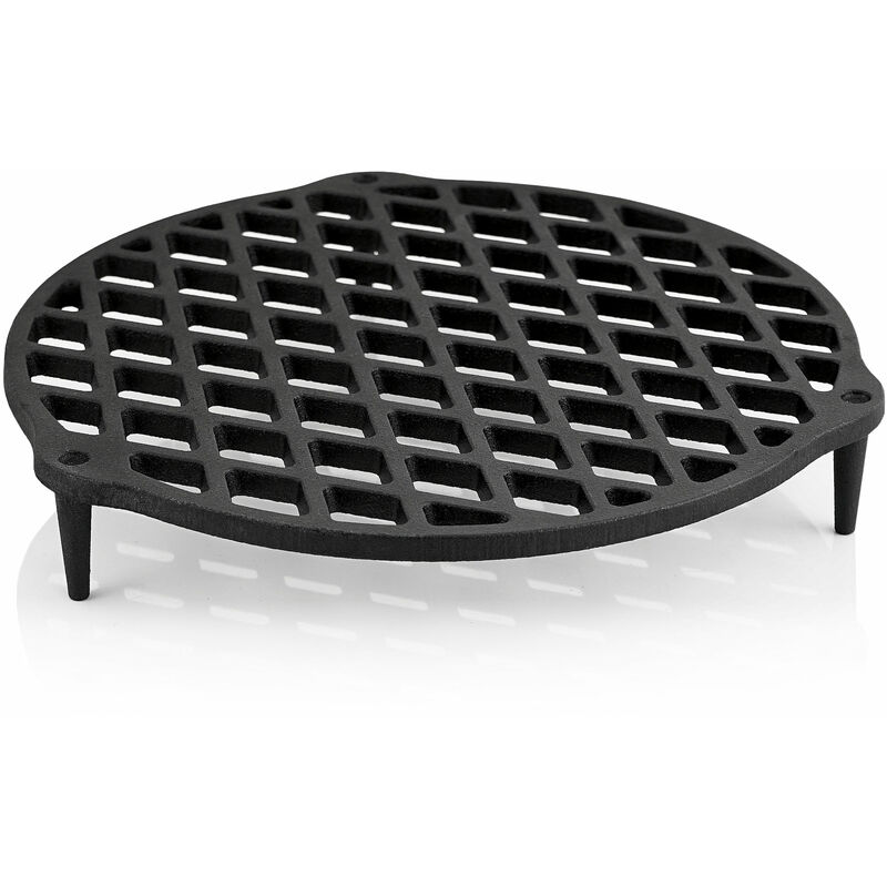 foto del prodotto griglia impilabile in ghisa 30 cm inserto per forno olandese da 12 qt bbq toro