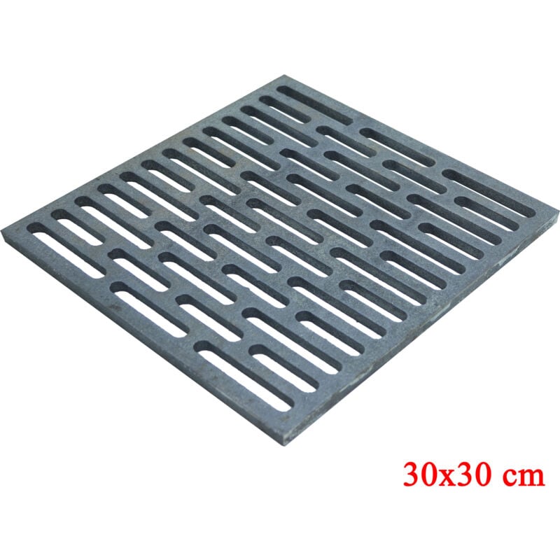 foto del prodotto griglia in ghisa a mattoncini per camini e stufe disponibile in diverse misure scegli la misura 30x30x1 m