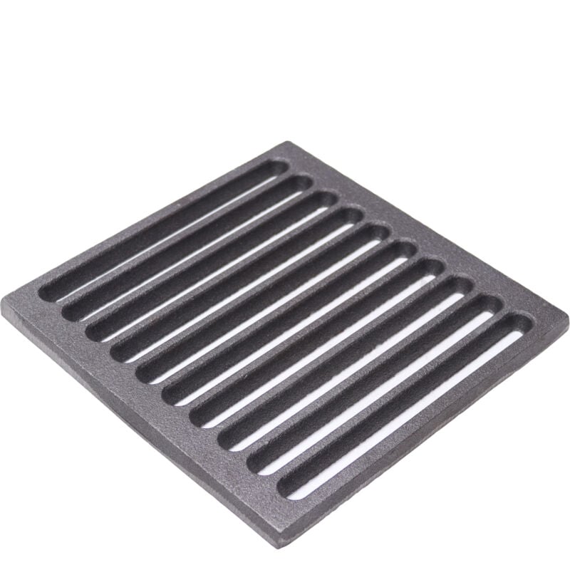 foto del prodotto griglia in ghisa per camini e stufe disponibile in diverse misure scegli la misura 20x20x1 l
