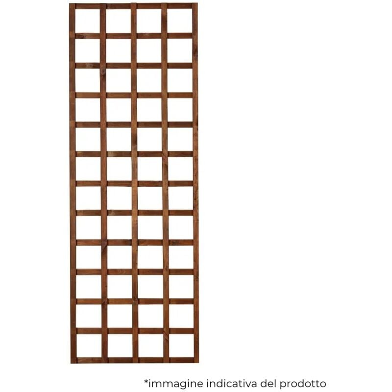foto del prodotto griglia in legno per esterno hortus color castagno 60 x 180 cm