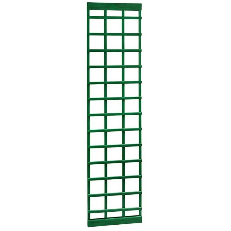 foto del prodotto griglia in legno verniciata in colore verde inglese impregnata in autoclave arca 41x180 cm