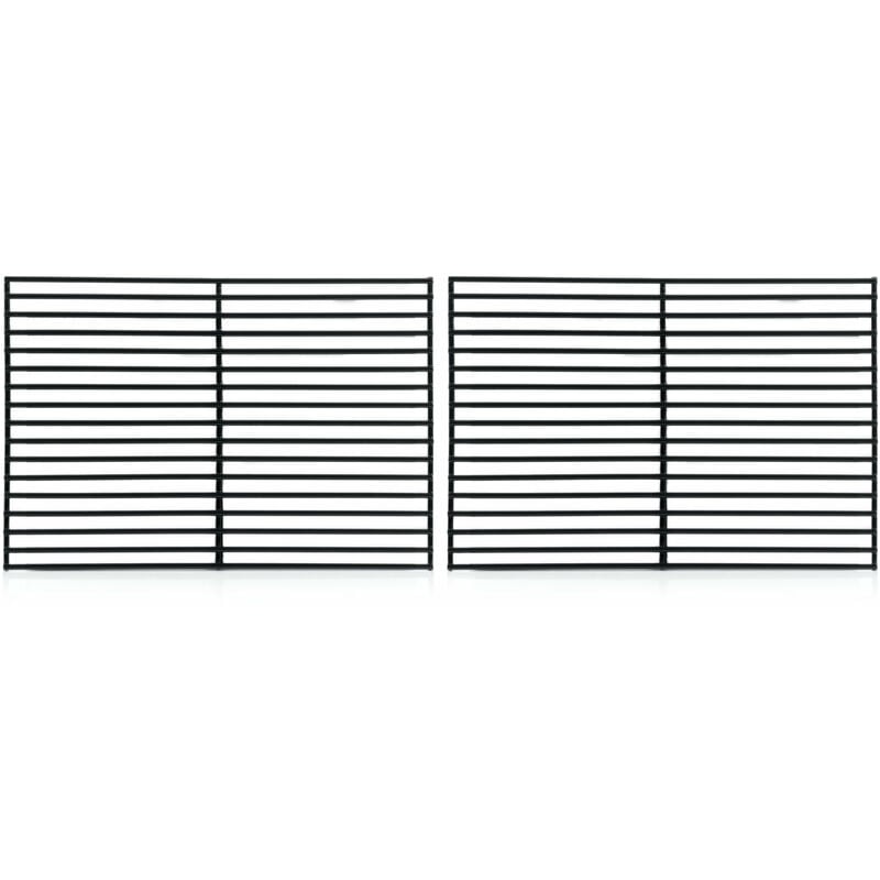 foto del prodotto griglia in metallo (2 pezzi) ciascuno 45 x 30,5 x 1 cm per pg2 - bbq-toro