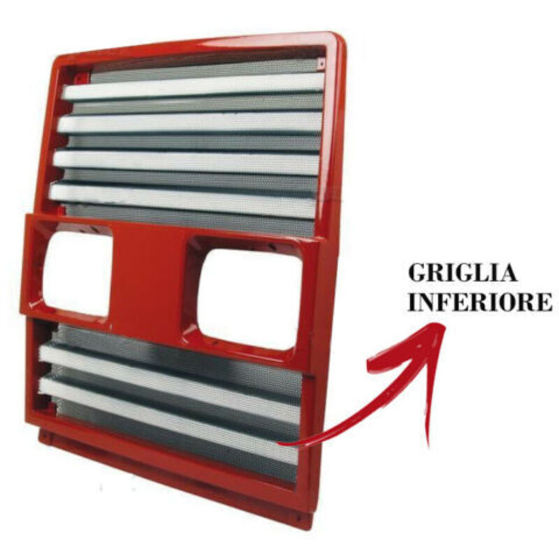 foto del prodotto griglia inferiore per calandra fiat new holland serie oro 100 90 100 90t 34602 