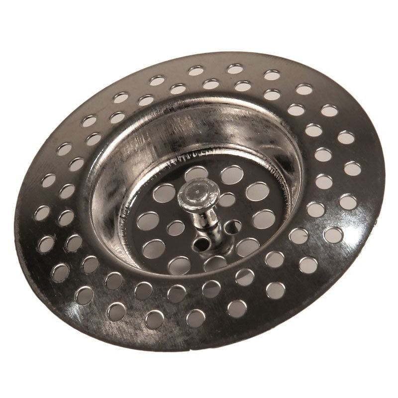 foto del prodotto griglia inox a cestello con perno centrale per piletta 1.1/4 452300ai