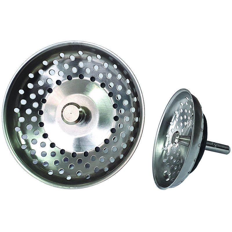 foto del prodotto griglia inox basket microforata per lavello mm.84