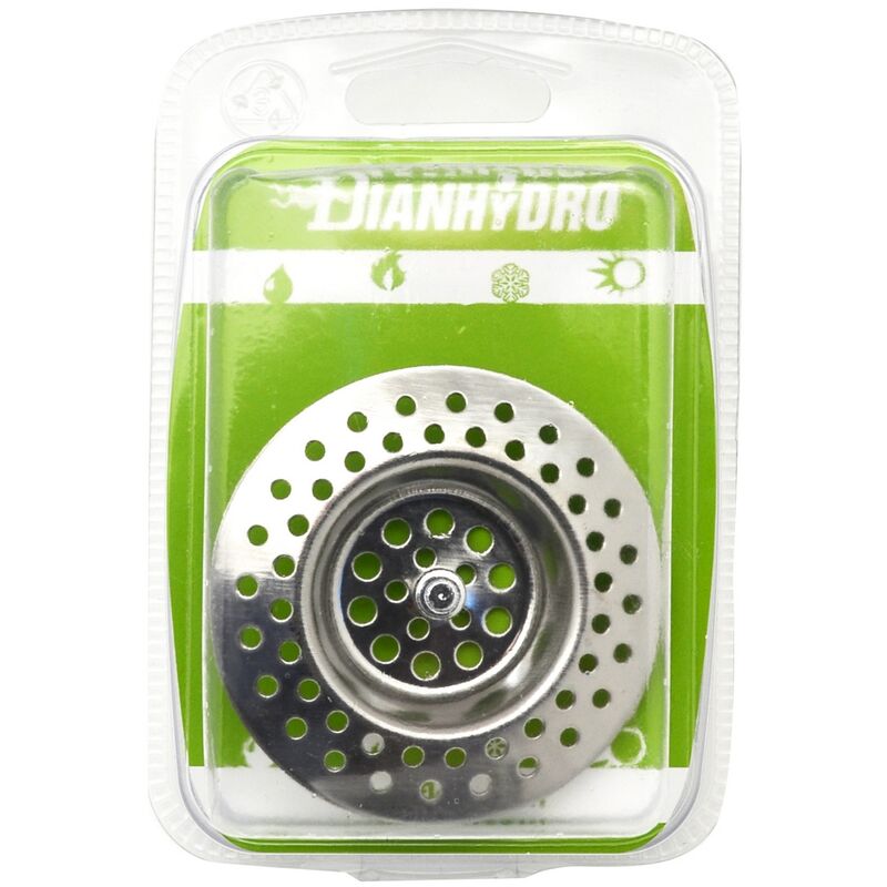foto del prodotto griglia inox per piletta lavello stopper blister