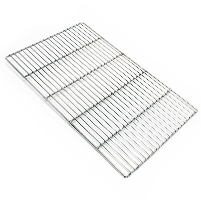 foto del prodotto griglia inox quadrata per barbecue 54 x 34 cm accessorio barbecue griglia 160001858