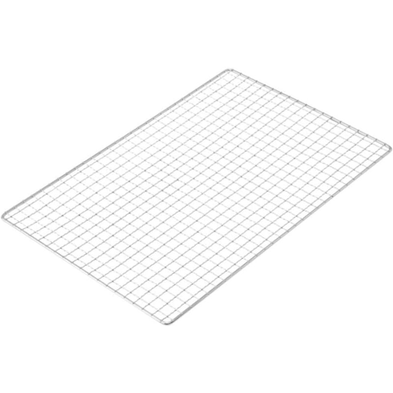 foto del prodotto griglia per barbecue griglia da esterno in acciaio inossidabile accessori per barbecue da cucina 45x30 cm 1pz