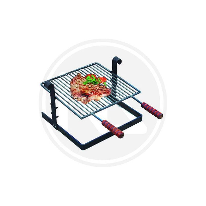 foto del prodotto griglia per barbecue in ferro battuto cm.40x40 griglie super offerta