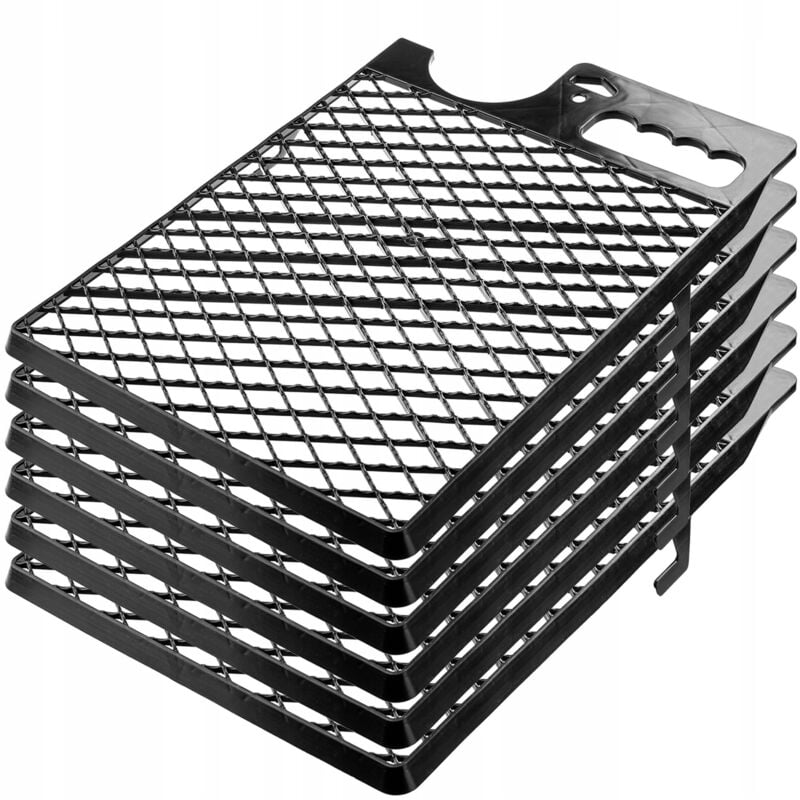 foto del prodotto griglia per rullo 39x28 cm nera 6 pz kadax