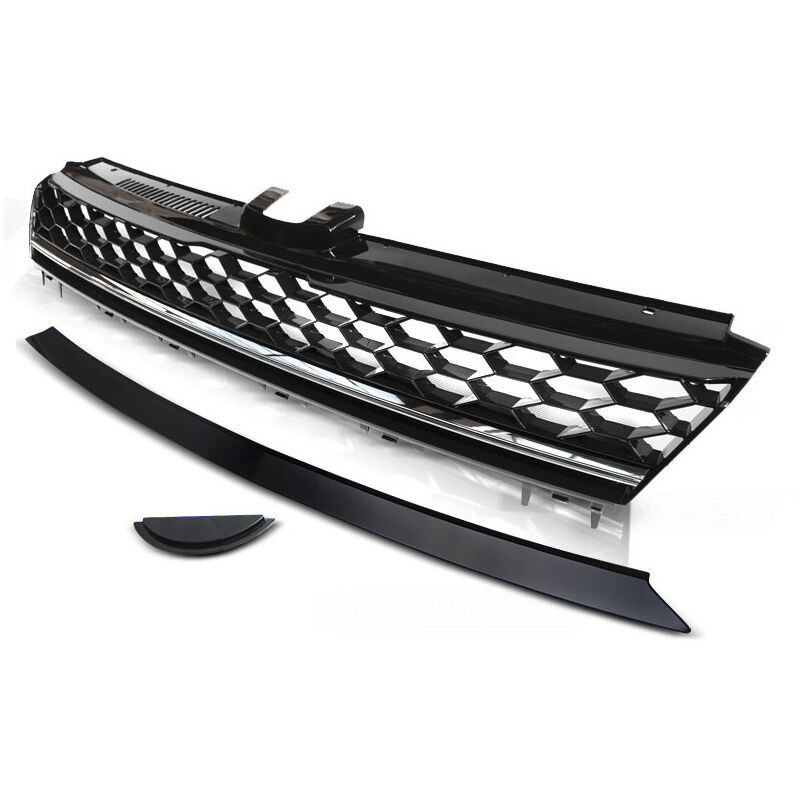 foto del prodotto griglia per vw golf 7 13 17 r style cromata