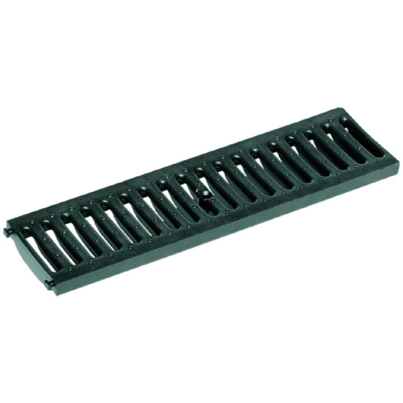 foto del prodotto griglia plastica per canaletta c250 adatta per il completamento di canalette