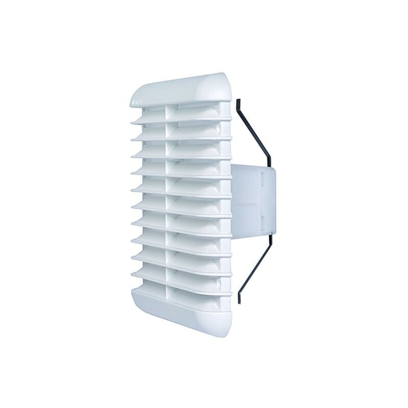 foto del prodotto griglia quadrata universale in materiale termoplastico con molle reclinabili a 90 bianca 80 125 166x166 mm vecam co s.p.a