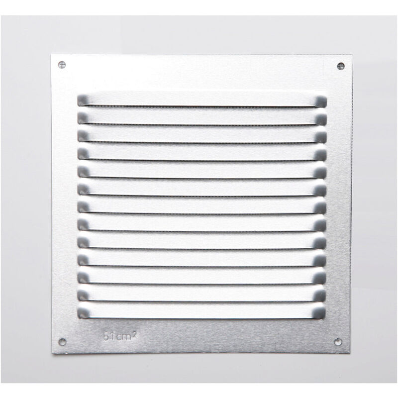 foto del prodotto griglia senza bordo allume 0,6 colore naturale 150x150mm