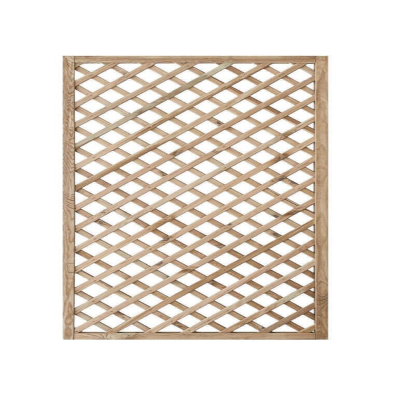 foto del prodotto grigliato glicine 180x180cm in pino impregnato