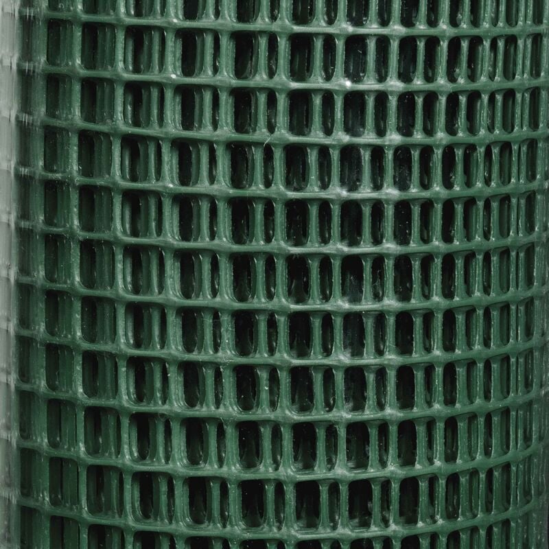 foto del prodotto grigliato in plastica verde 9x9 mmdimensioni 0,5 x 5 m