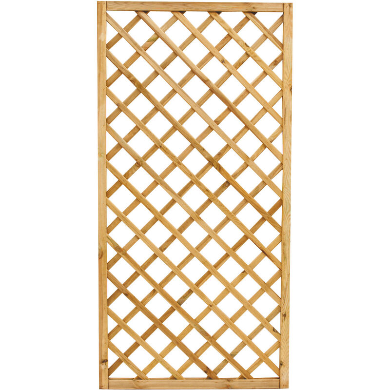 foto del prodotto grigliato pino impregnato mod.35 cm.90x180h
