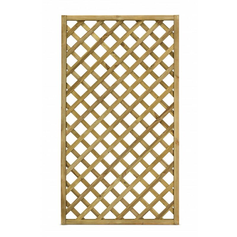 foto del prodotto grigliato trendy 120x180 cm foro 9x9 cm cornice 34x34 alce