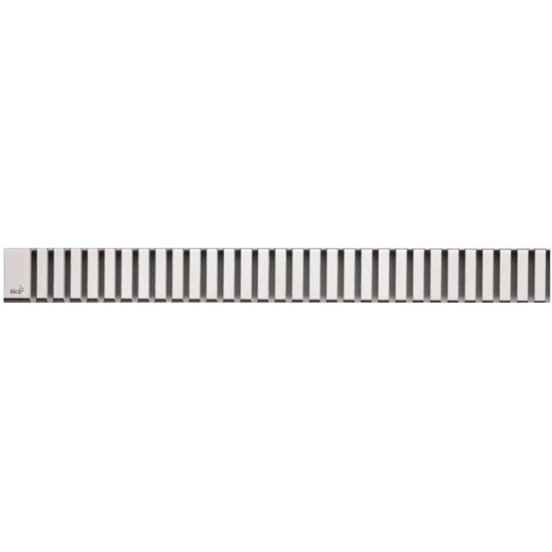 foto del prodotto griglie griglia per canalina doccia lineare 105 cm, acciaio inox opaco line 1050m alcadrain