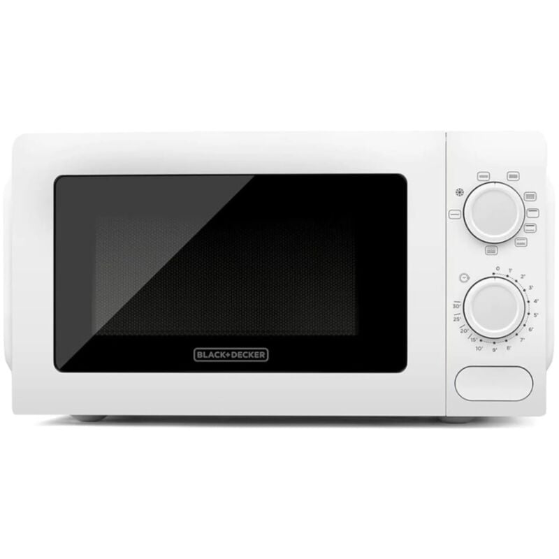 foto del prodotto grill microonde 20l 700w bianco bxmz700e black decker
