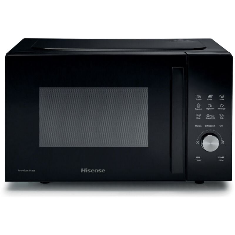 foto del prodotto grill microonde 23l 800w nero - h23mobsd1hg hisense