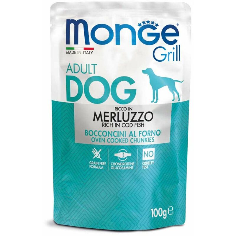 foto del prodotto grill per cane da 100gr monge