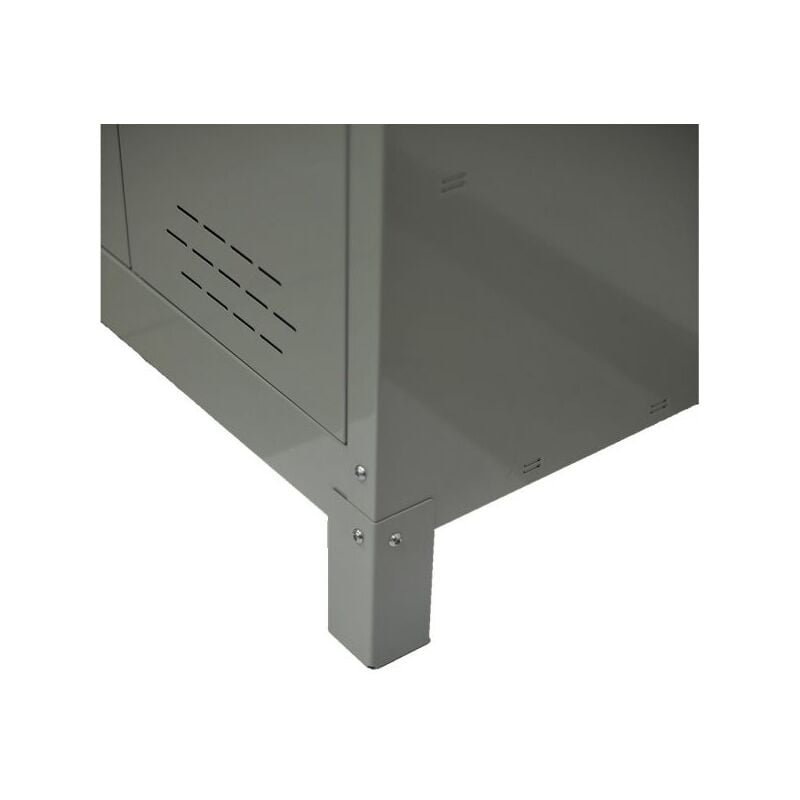 foto del prodotto grima kit 4 piedini per armadio metallico 10 cm