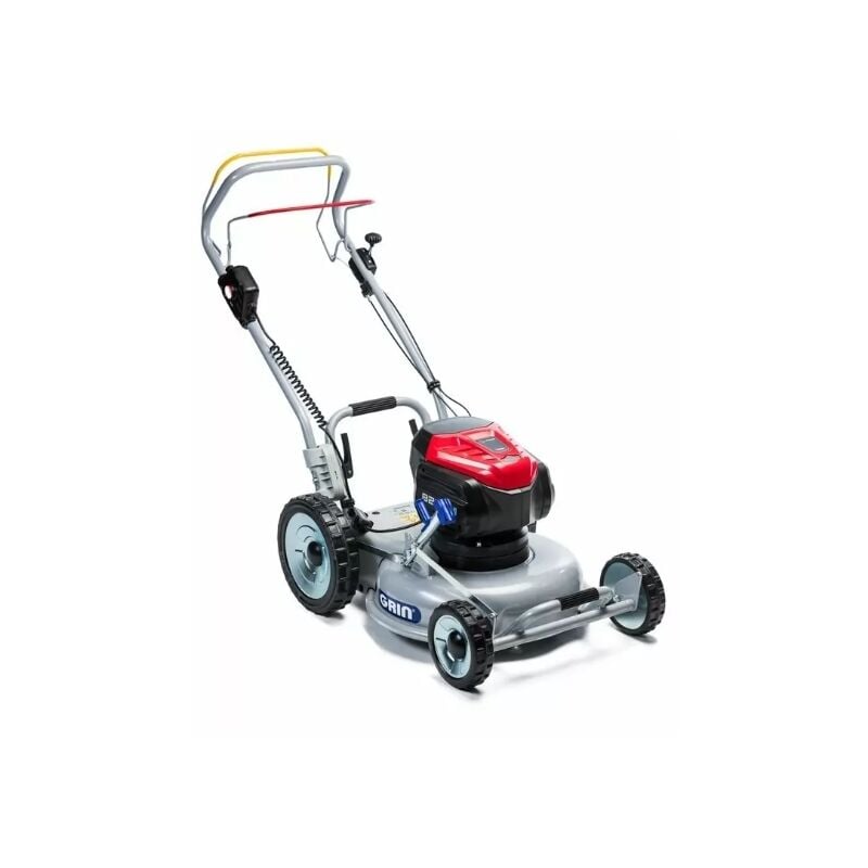 foto del prodotto grin rasaerba bm53a 82v cramer con batteria 8ah e caricabatteria 4ah taglio 53cm