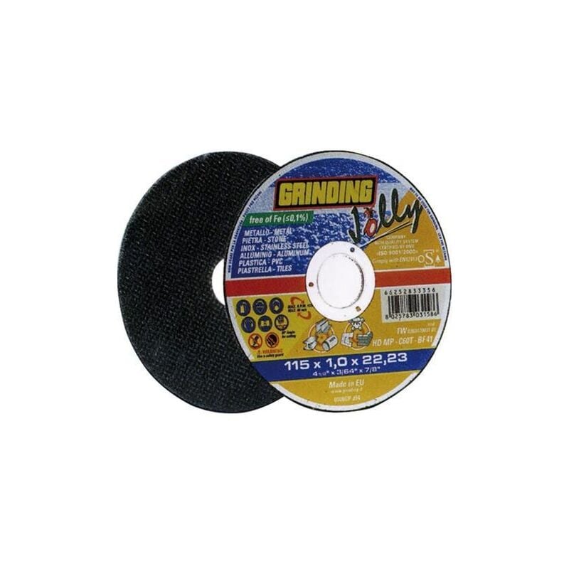 foto del prodotto grinding disco jolly 115x1.0