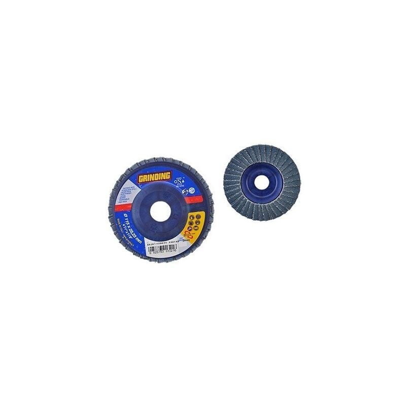 foto del prodotto grinding disco lamellare zirconio d115 gr. 40