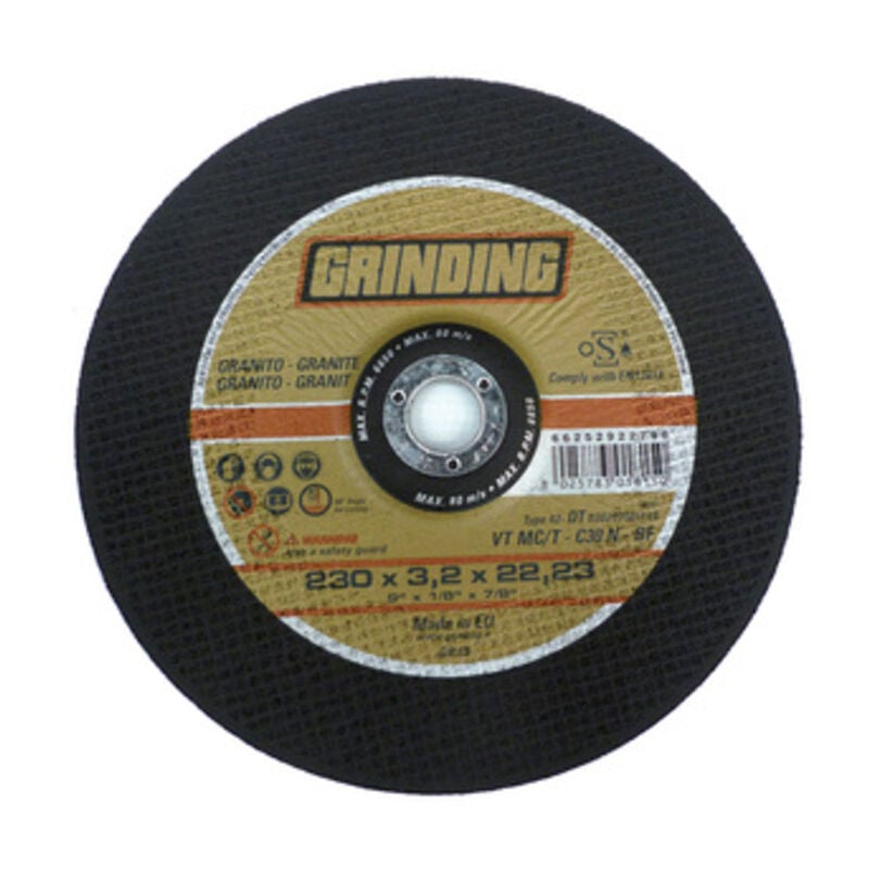 foto del prodotto grinding disco per granito d.230x3,2 vtmc t