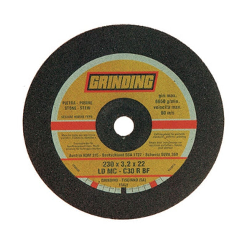 foto del prodotto grinding disco per marmo d.230x3,2 ldmc. prezzo per 1 pezzo.