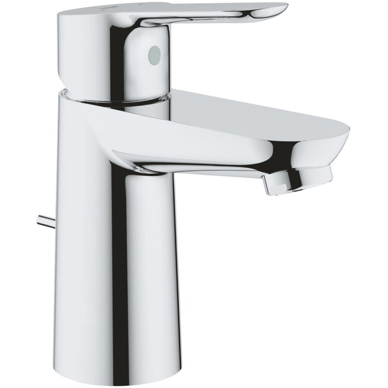 foto del prodotto gro 23802000 23802000 bau edge grifo lavabo con barra tracci n, vaciador autom tico, sistema ahorra de agua, tama o s, nero, s size grohe