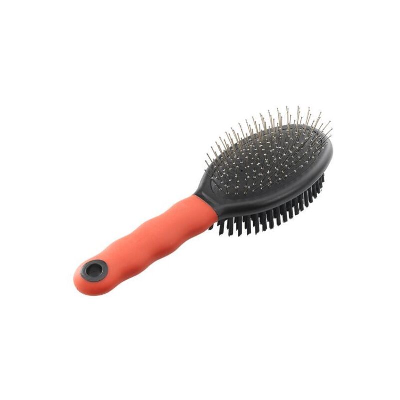 foto del prodotto gro 5928 spazzola combinata media per cani, ferplast