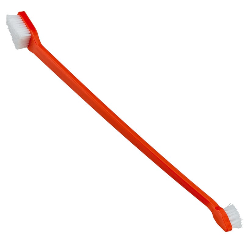 foto del prodotto gro 5939 spazzolino da denti doppio per cani . variante gro 5939 misure 2.3 x 19 x h 1.5 cm colori misti ferplast