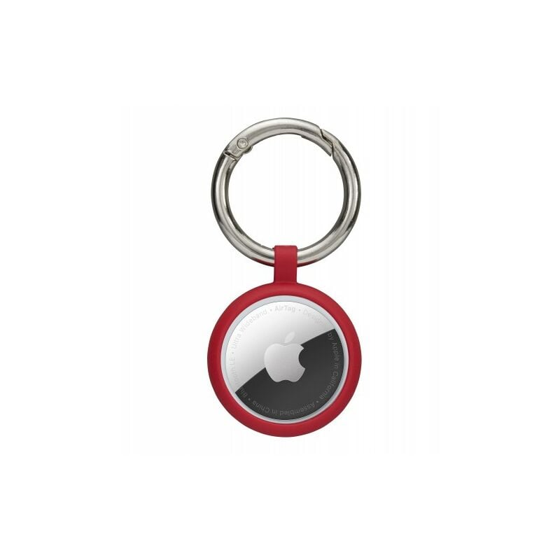 foto del prodotto groenlandia chiave airtag ring candy apple red