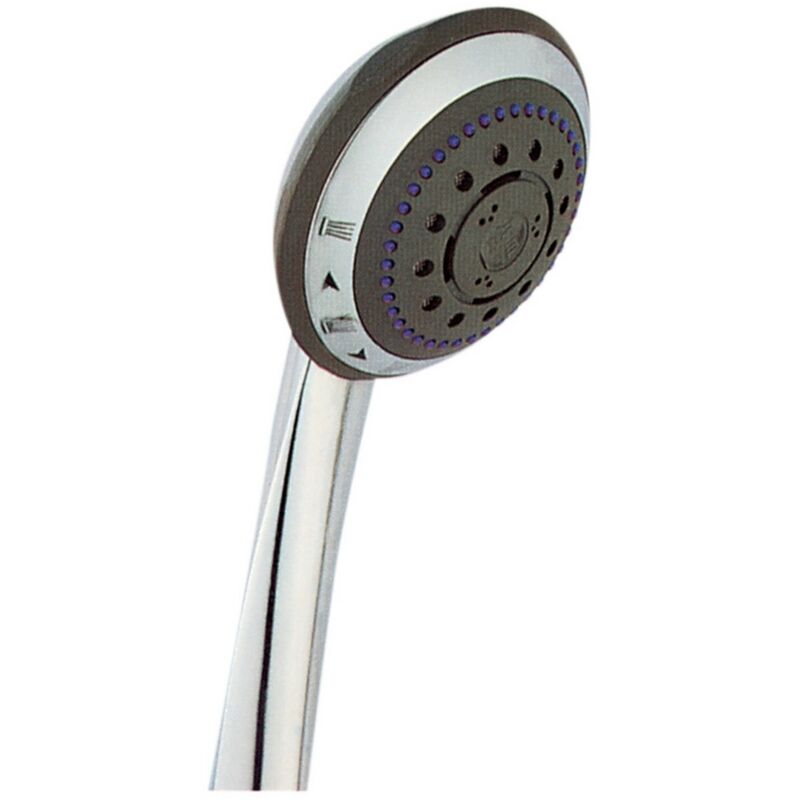 foto del prodotto groenlandia - doccetta cromata 5 cinque getti anticalcare mod. s958-cp soffione doccia x bagno