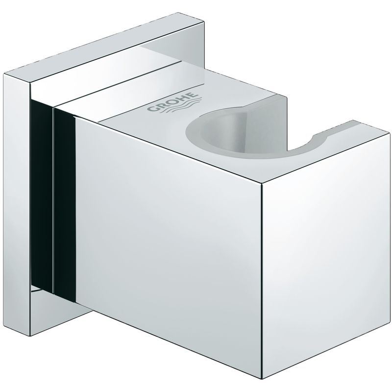 foto del prodotto grohe 27693000 euphoria cube supporto a muro per manopola doccia, cromo
