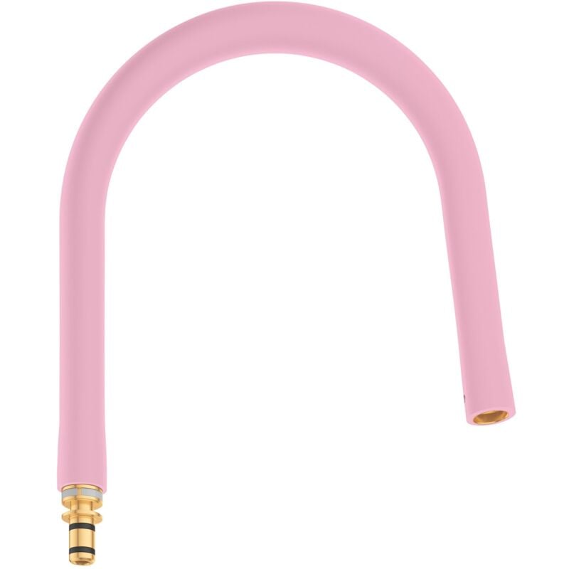 foto del prodotto grohe 30321dp0 flessibile elastico per cucina con doccetta professionale, rosa