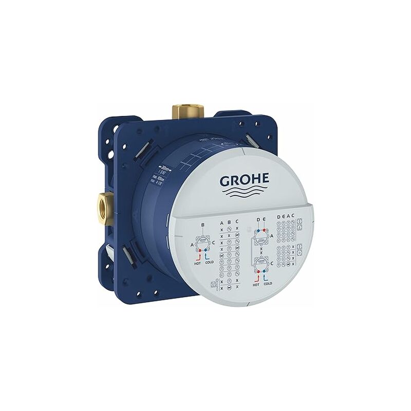 foto del prodotto grohe 35600000 rapido smartbox , corpo incasso universale, cromo