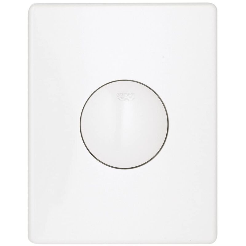 foto del prodotto grohe 38573sh0 skate piastra di azionamento wc, mono sciacquo, bianco alpine white 