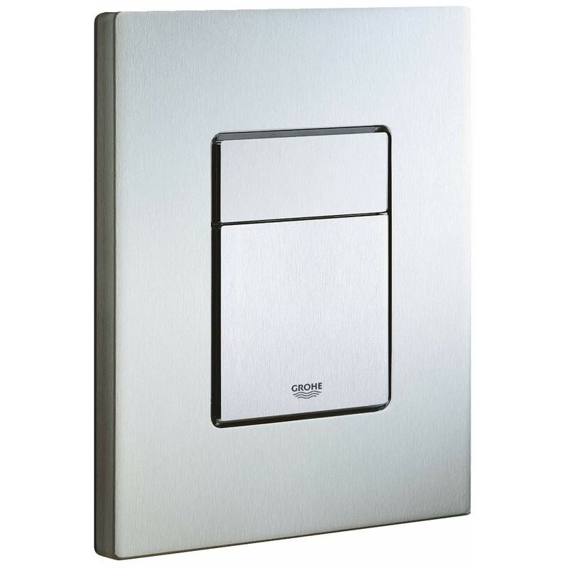 foto del prodotto grohe 38732sd0 piastra di azionamento wc, inox satinato
