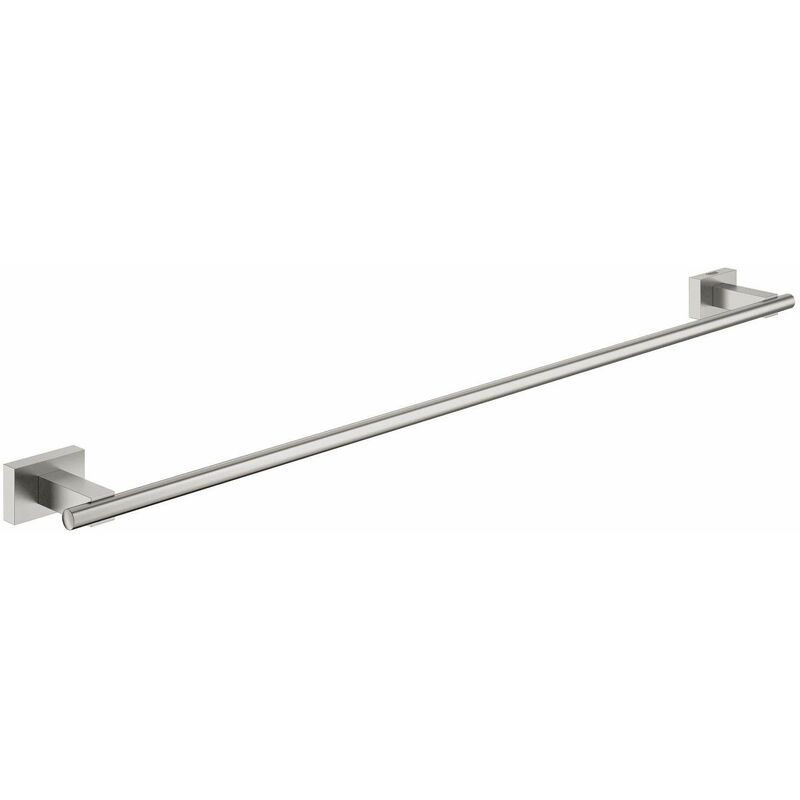 foto del prodotto grohe 40509dc1 essentials cube porta salviette, grigio satinato