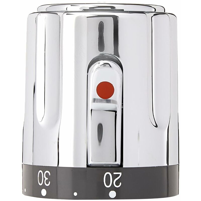 foto del prodotto grohe 47255000 pulsante selettore di temperatura, cromo