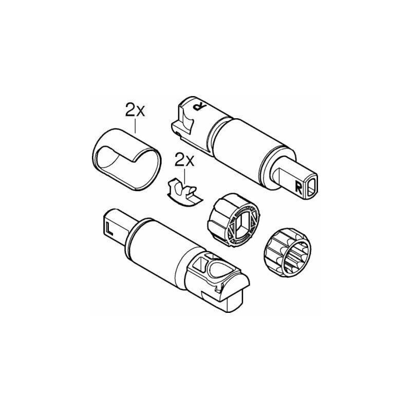 foto del prodotto grohe 49535 ammortizzatore per sedile wc cube ceramic softclose