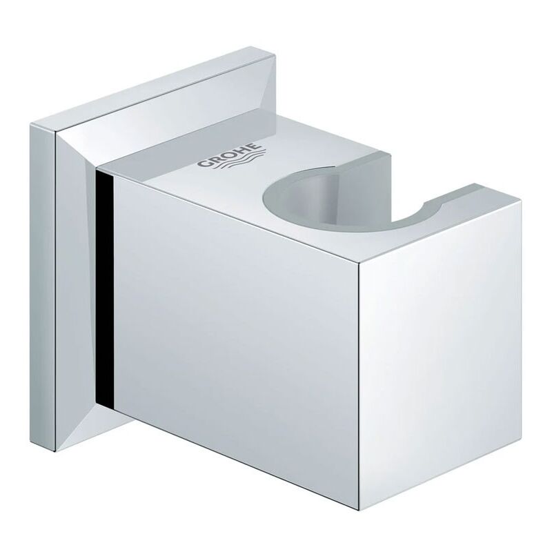 foto del prodotto grohe allure brilliant supporto a muro per manopola doccia allure brilliant supporto doccia a muro fisso in metallo 27706000