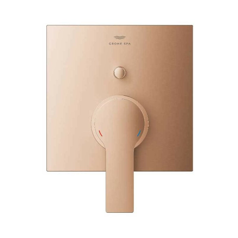 foto del prodotto grohe allure miscelatore monocomando a 2 vie con deviatore oro rosa spazzolato